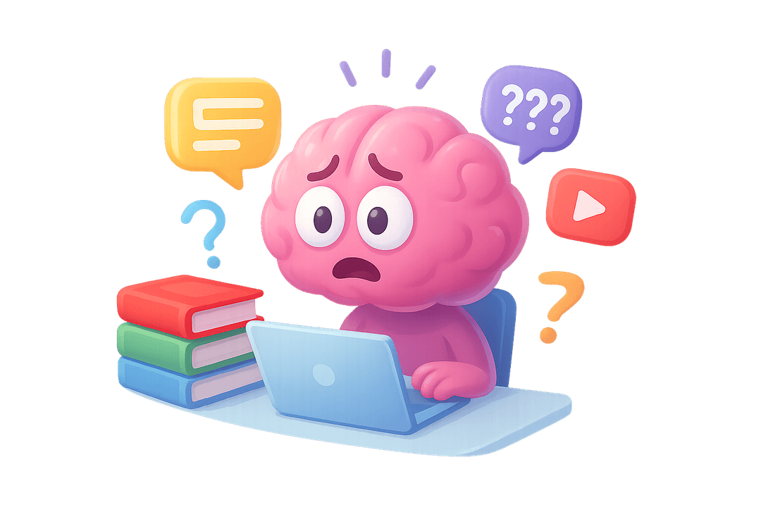 Frustrated student struggling to understand a concept